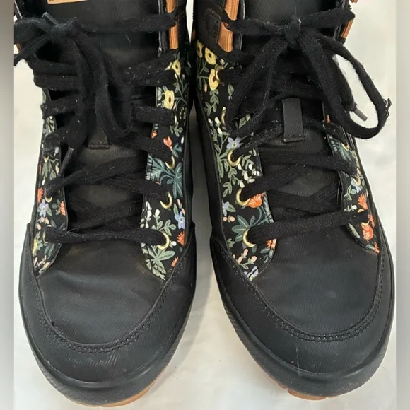 KEDS X RIFLE PAPER CO. SNEAKERS SCOUT IV LOTTIE HIGH TOP WATER REPELLENT - Picture 4 of 14
